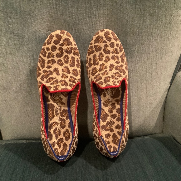 Rothy’s The Loafer - Mocha Spot Women’s 8 - Picture 1 of 5